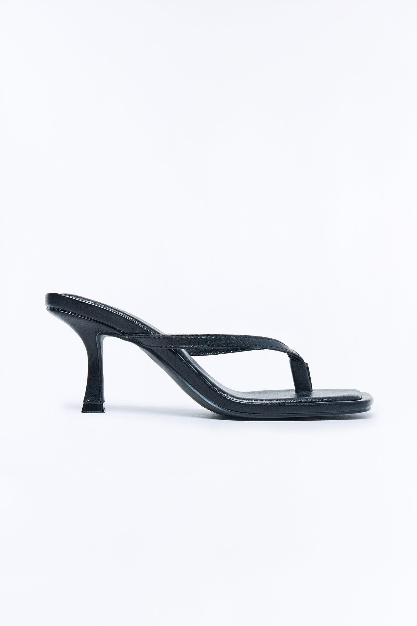 Vida Thong Heels - Black