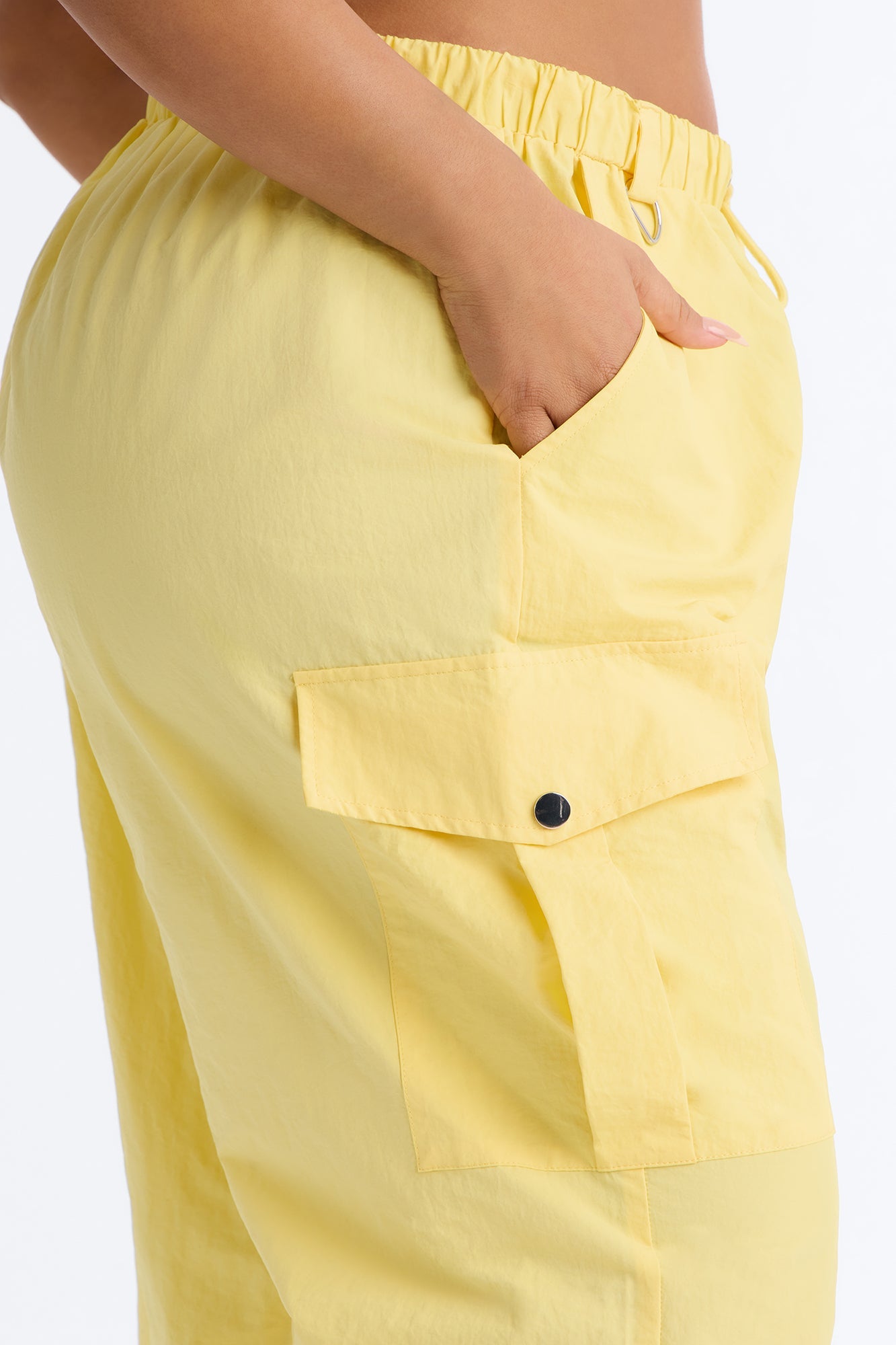 Girl Crush Parachute Pant - Yellow