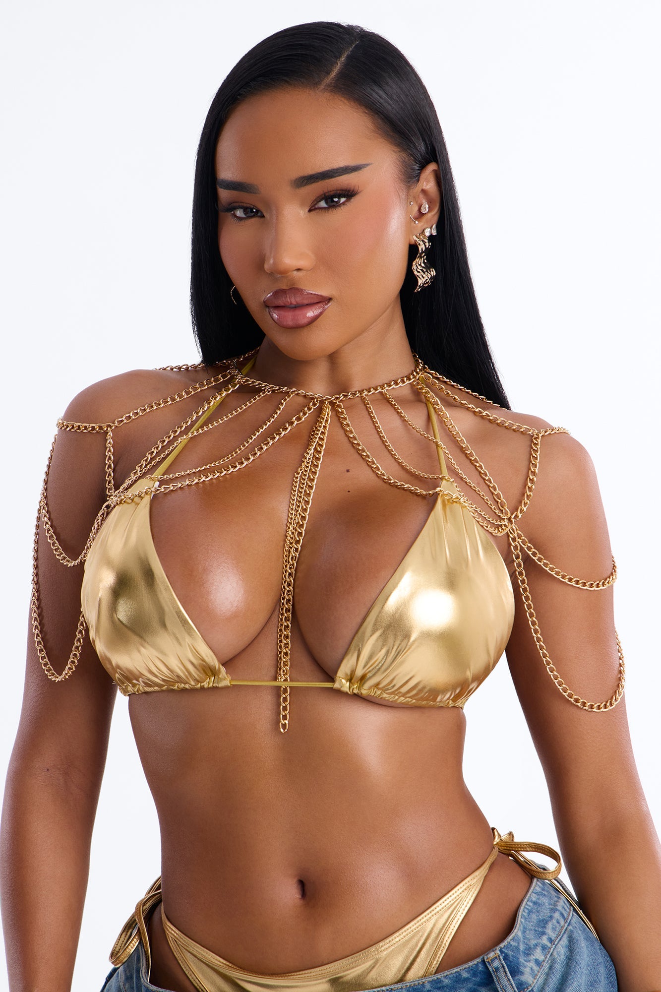 Wild Honey Layered Neclace - Gold