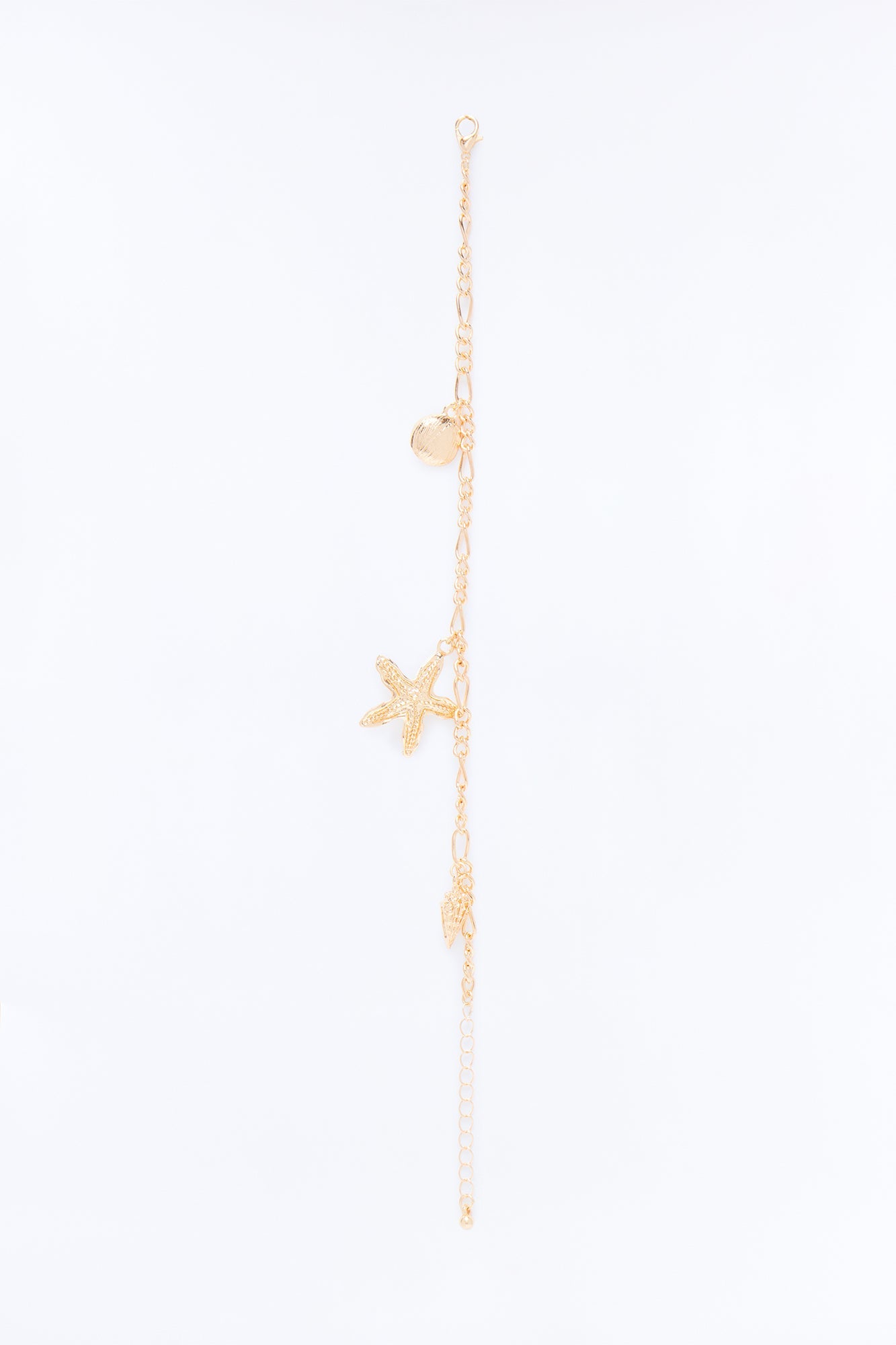It's A Shellebration Anklet - Gold