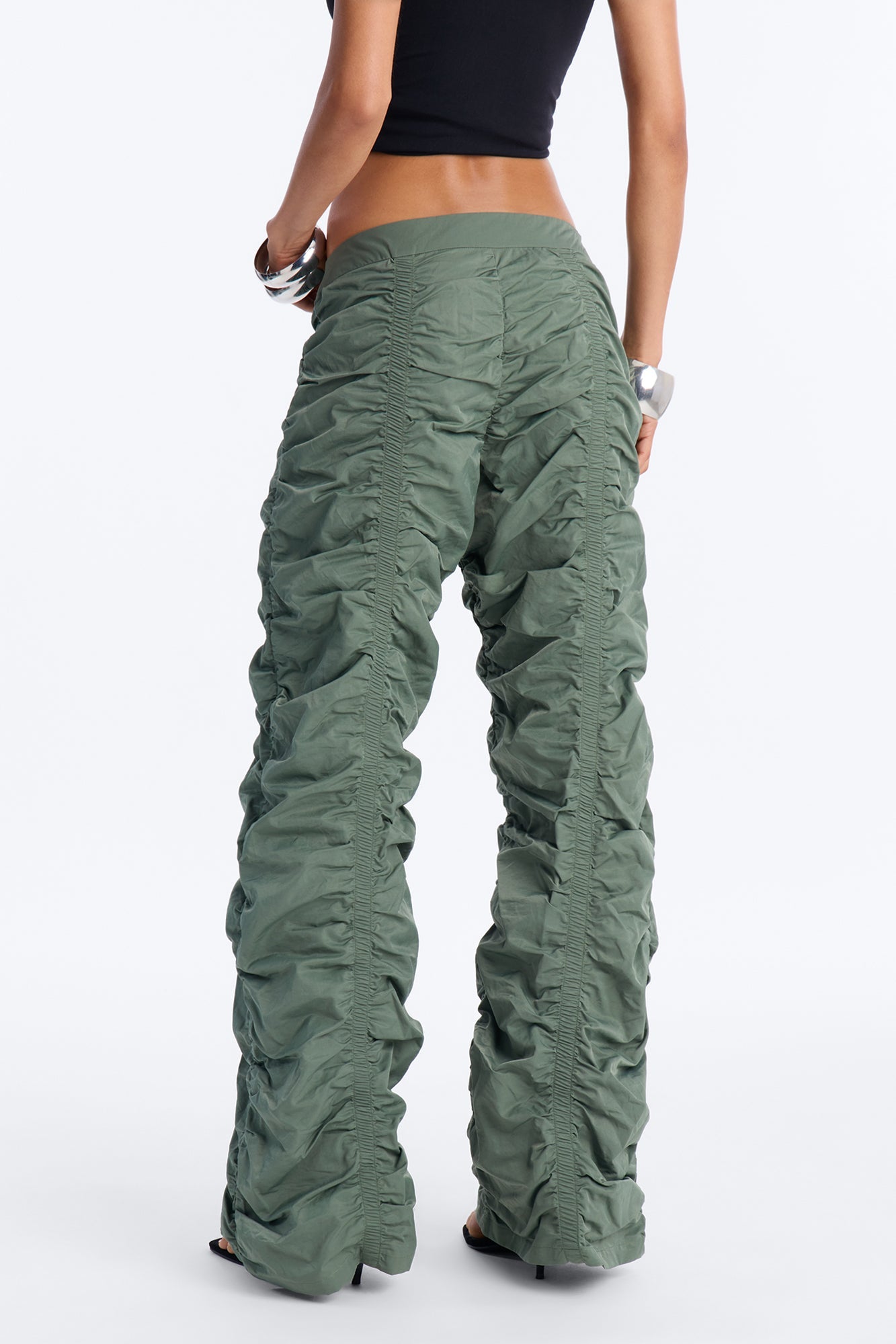 Count These Stacks Low Rise Pant - Olive