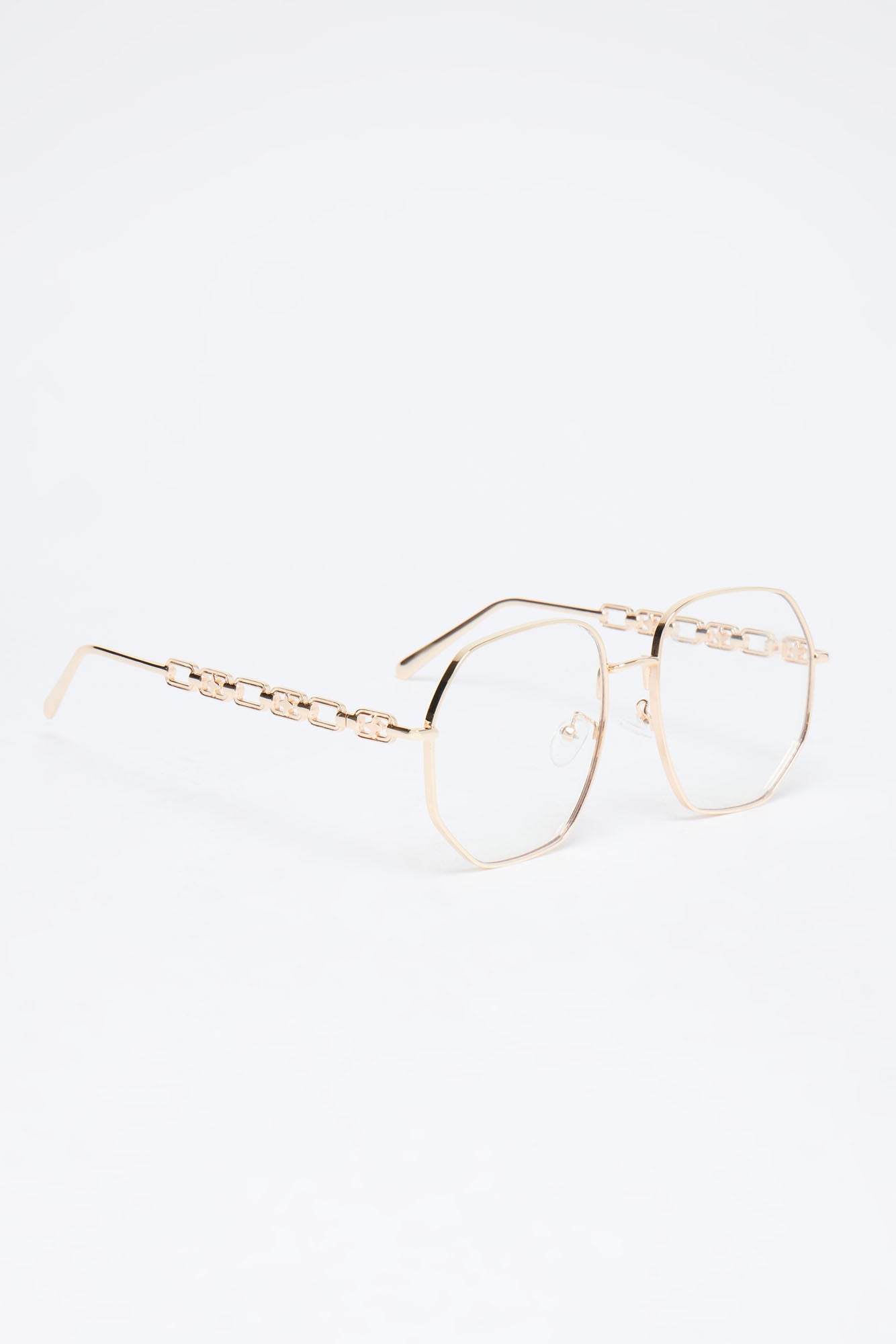 Lazy Days Glasses - Gold/Clear