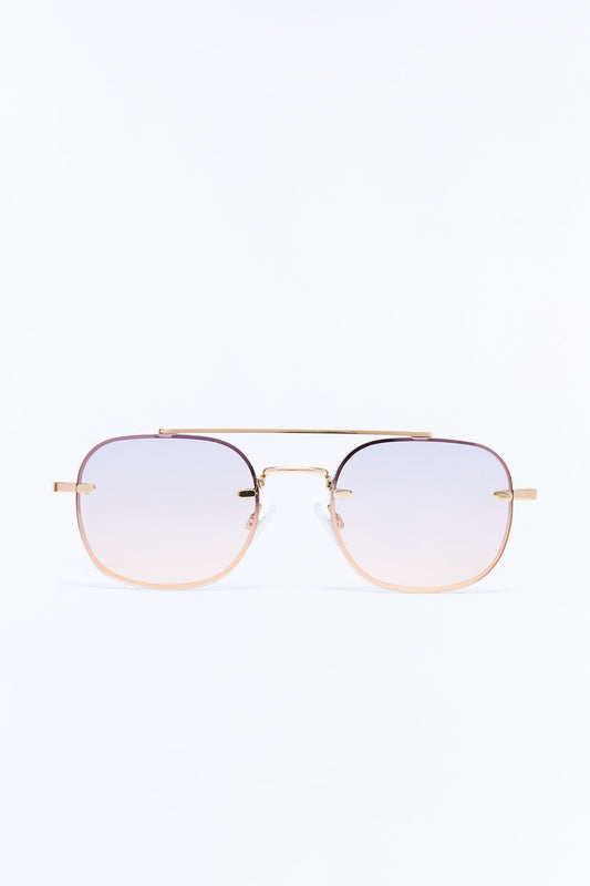 Vacay Tunnel Vision Sunglasses - Pink