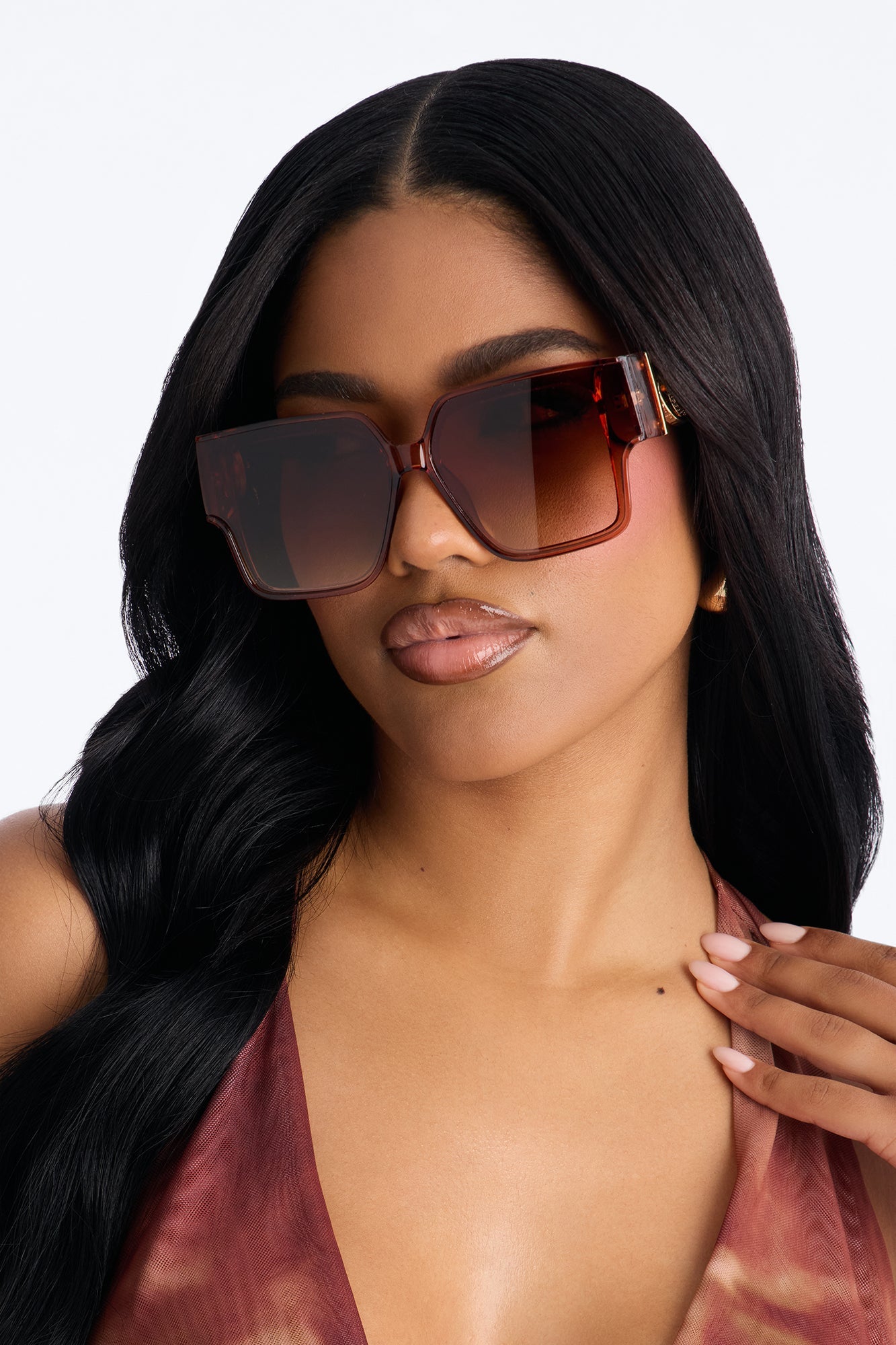Fierce Vison Sunglasses - Brown