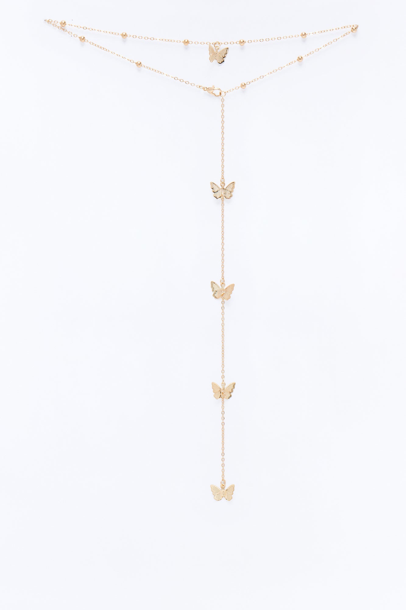 Monarch Madam Back Chain - Gold