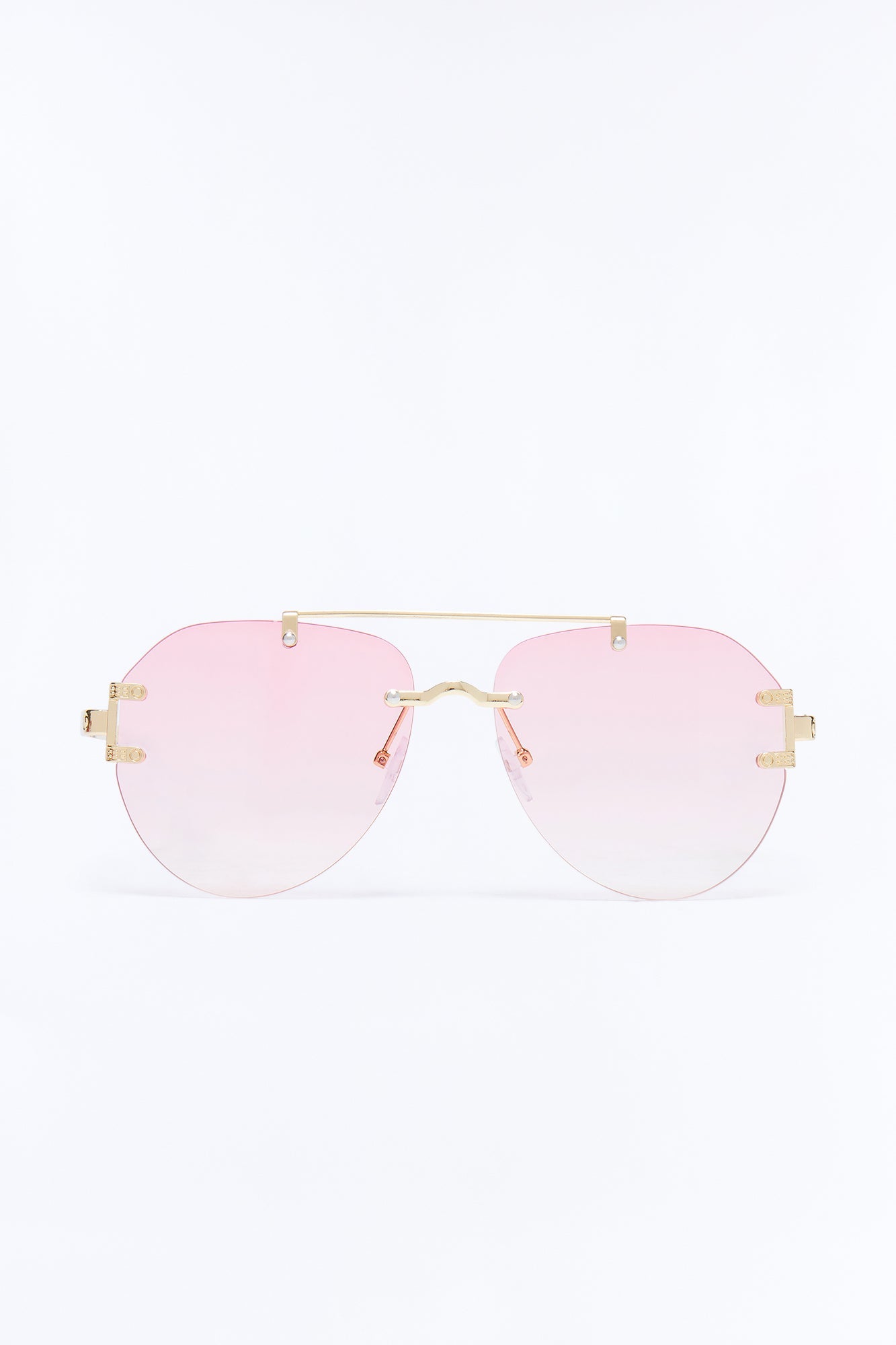 Soft Sky Sunglasses - Gold/Pink
