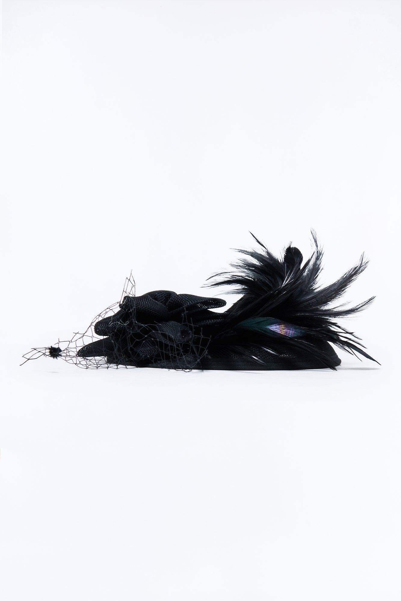 Talk Derby To Me Fascinator - Black
