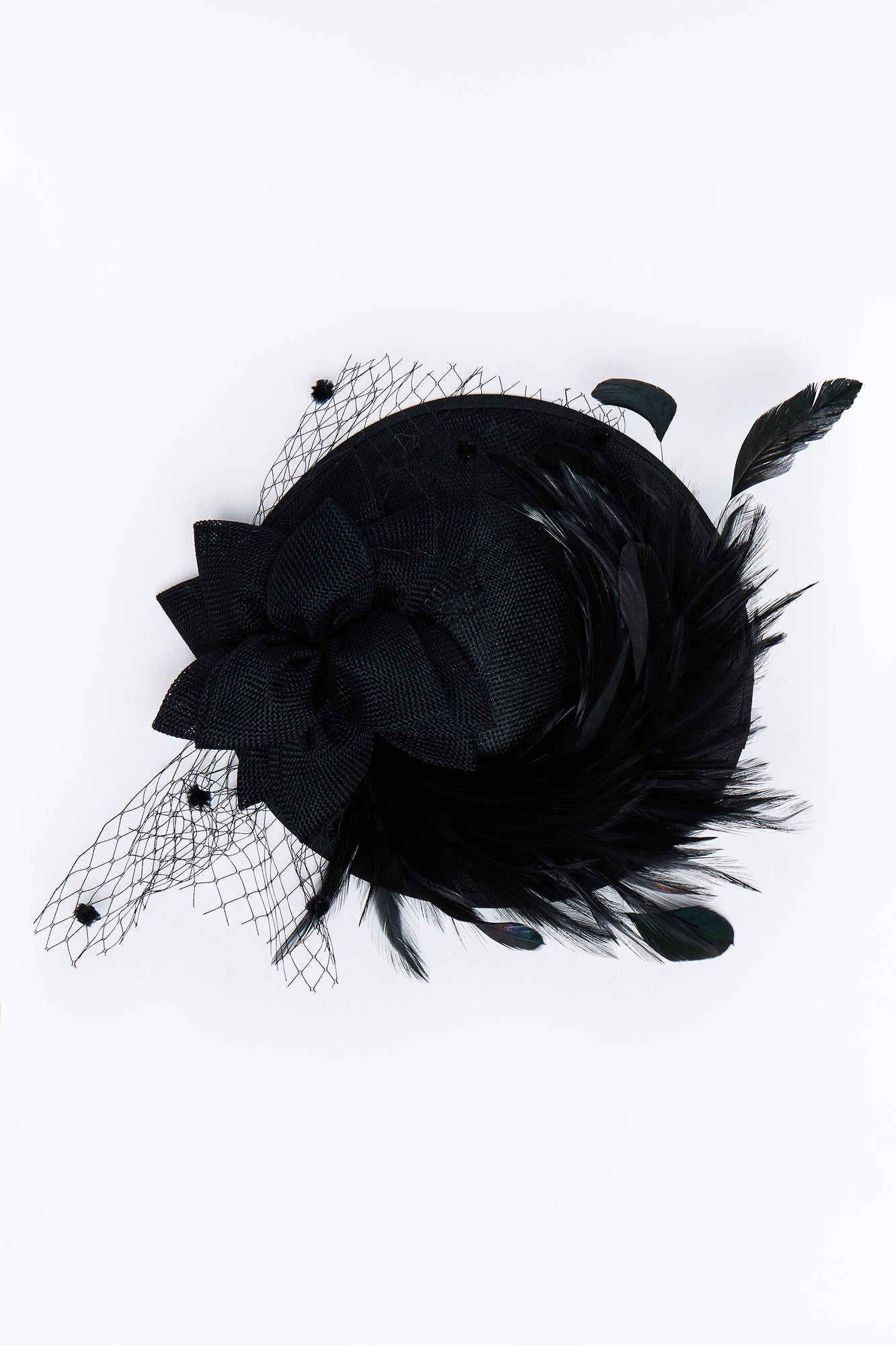 Talk Derby To Me Fascinator - Black