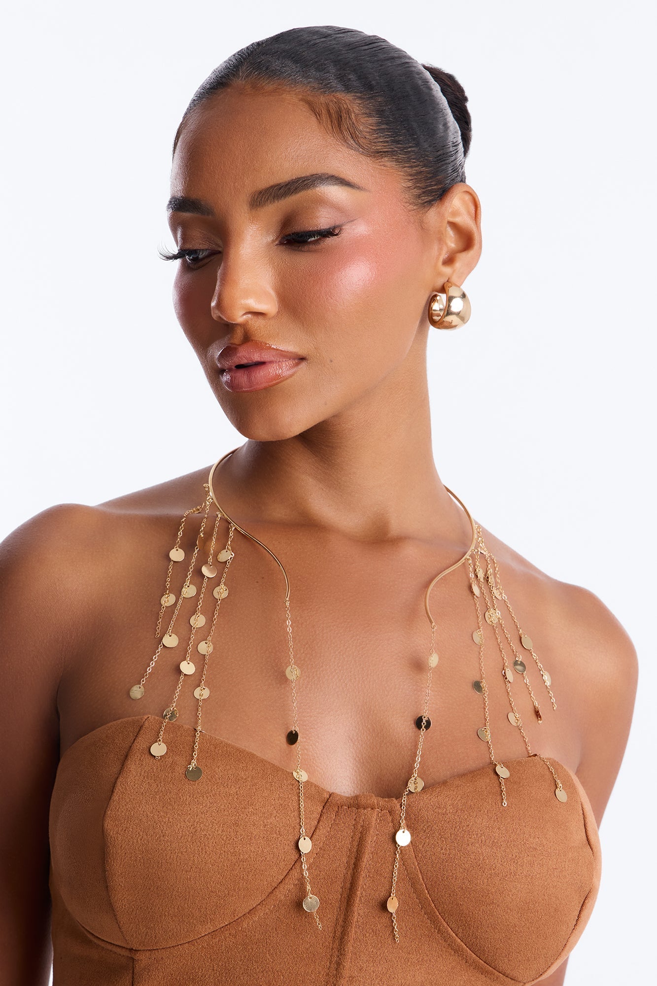 Desert Sunshine Necklace - Gold Fashion Nova