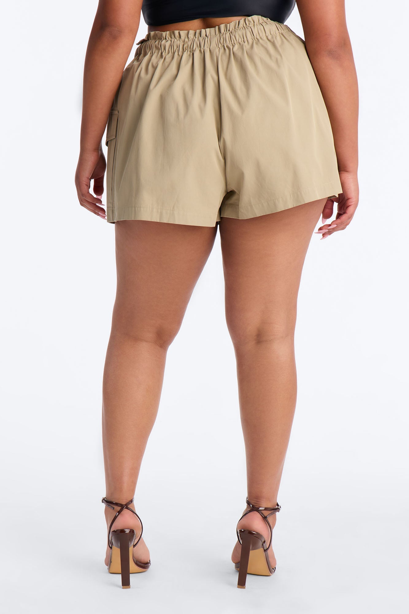 Head Turner Twill Cargo Short - Khaki Fashion Nova
