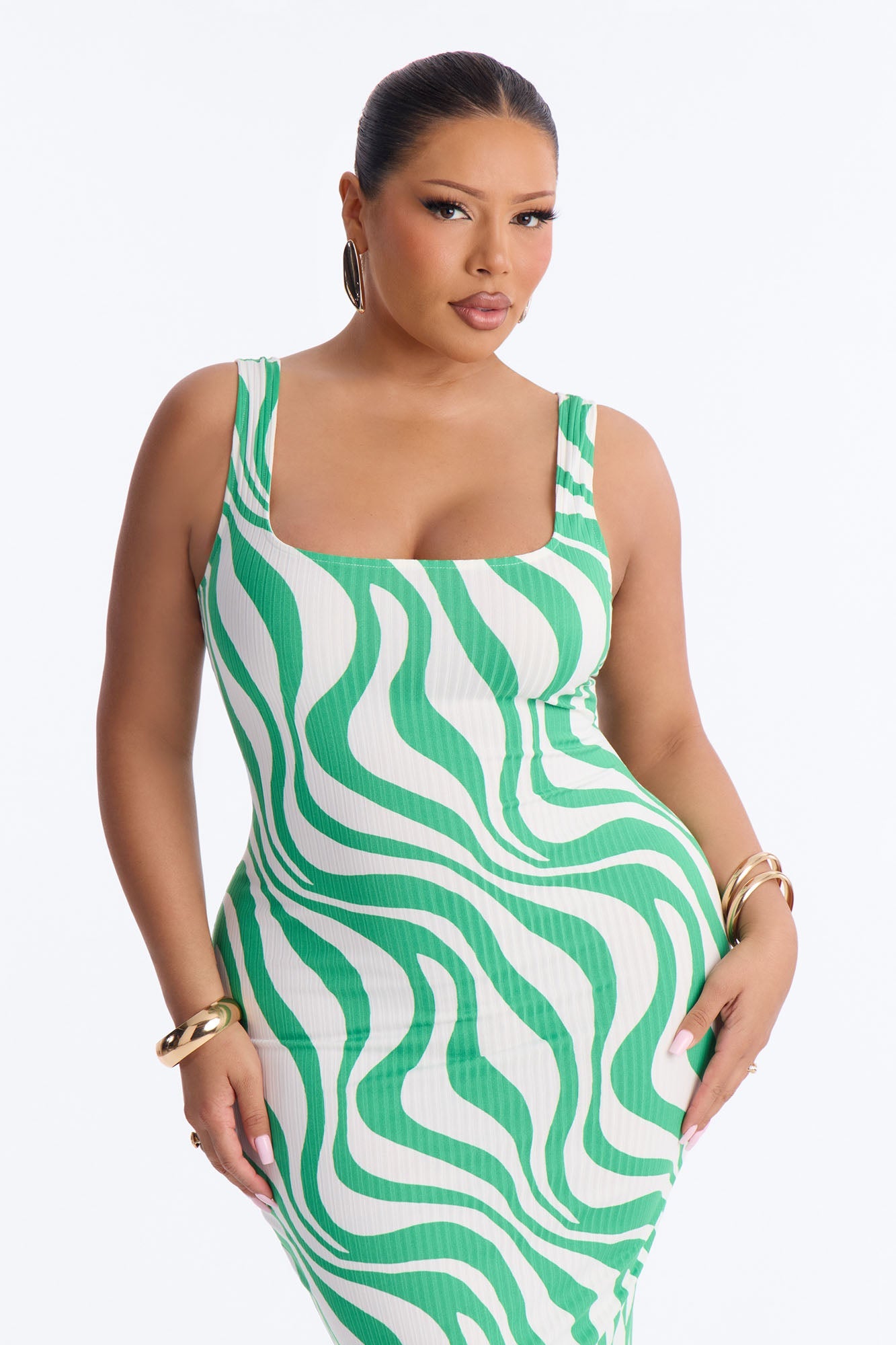 Maisie Maxi Dress - Kelly Green
