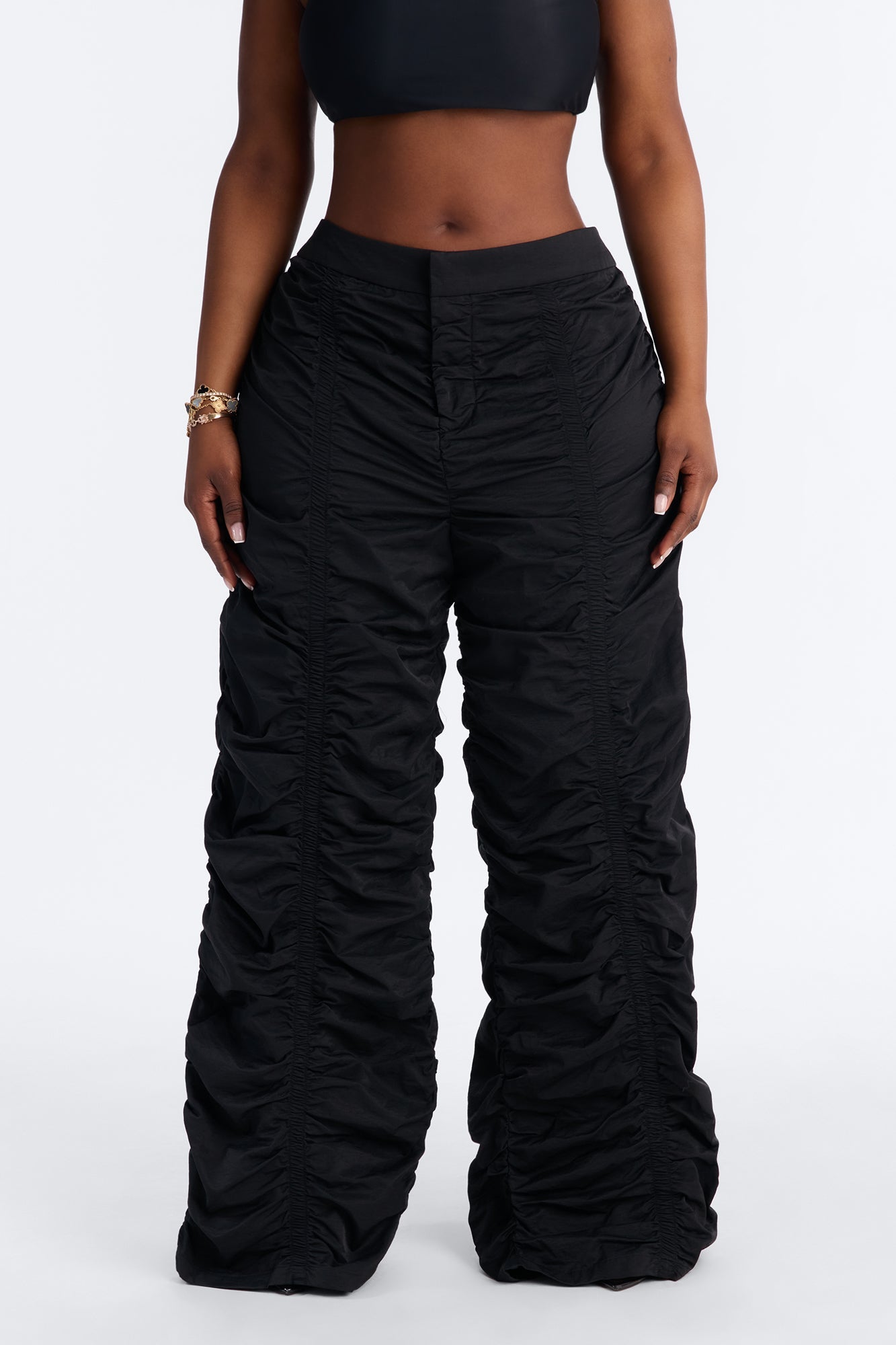 Count These Stacks Low Rise Pant - Black