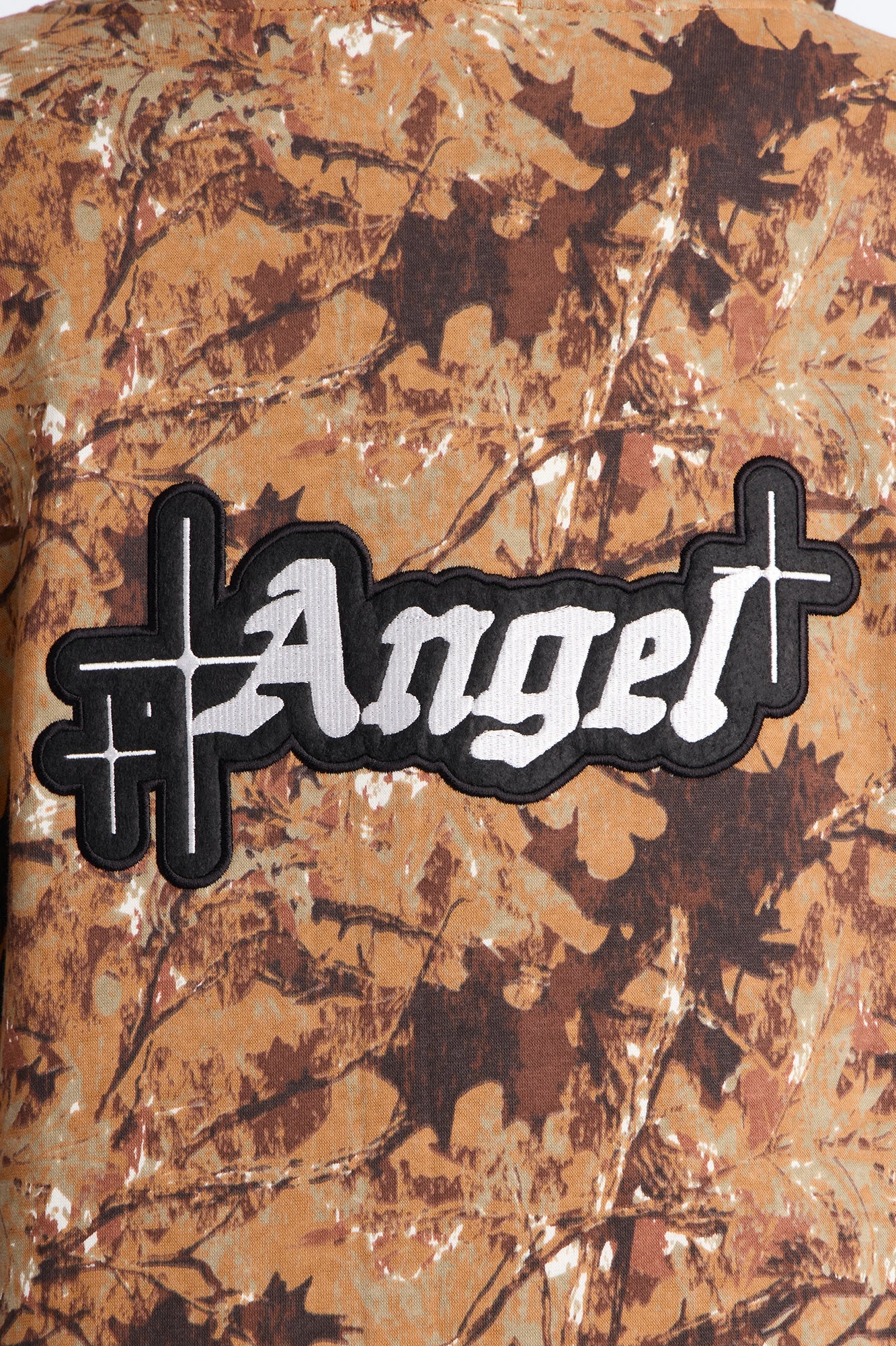 Rebel Spirit Fleece Camo Short Set - Camel/combo