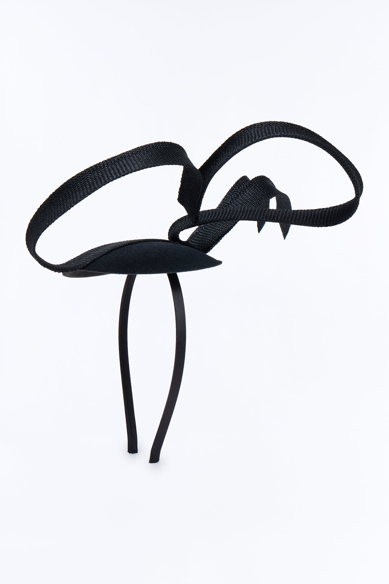 Queen Of Spades Fascinator - Black