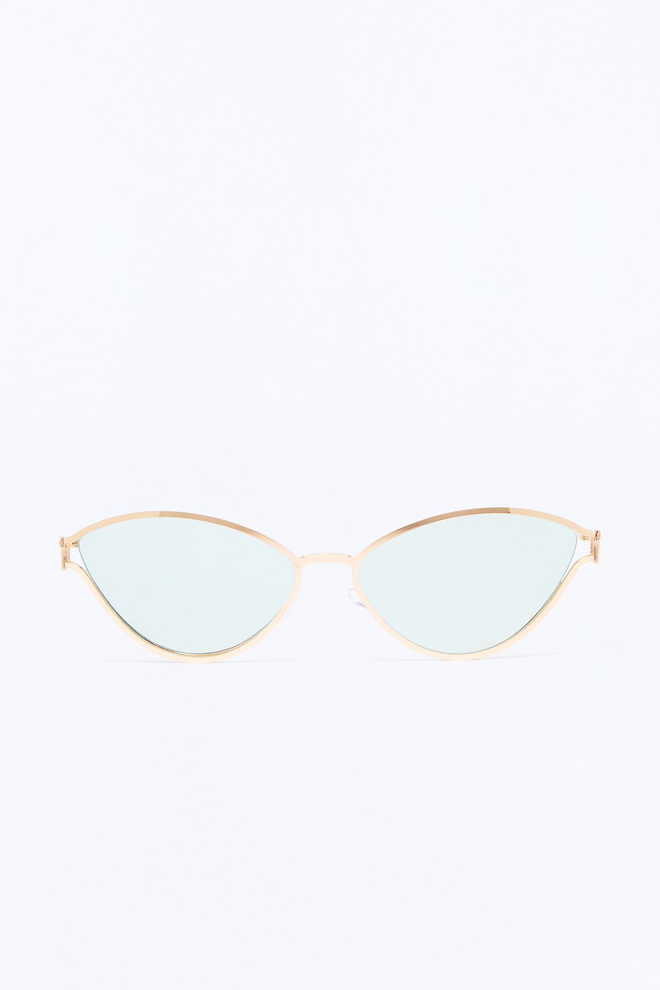 Spring Fling Sunglasses - Gold/Green