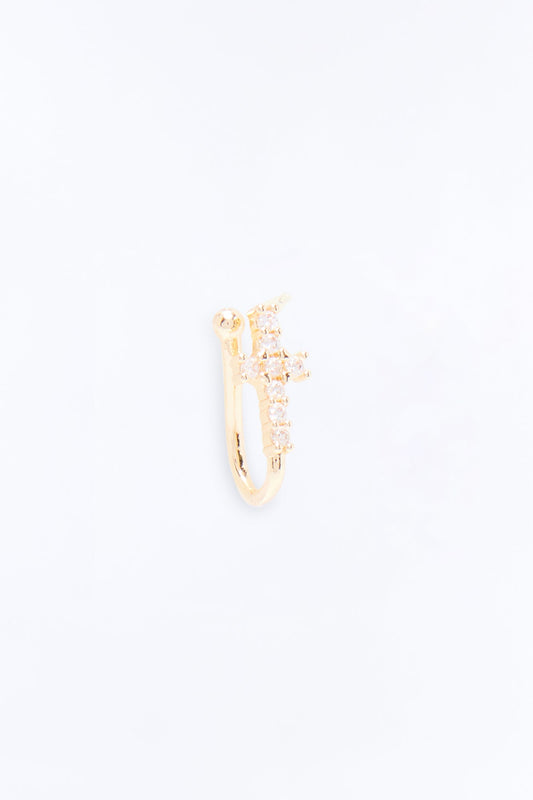 Blessings Everywhere Faux Nose Ring - Gold