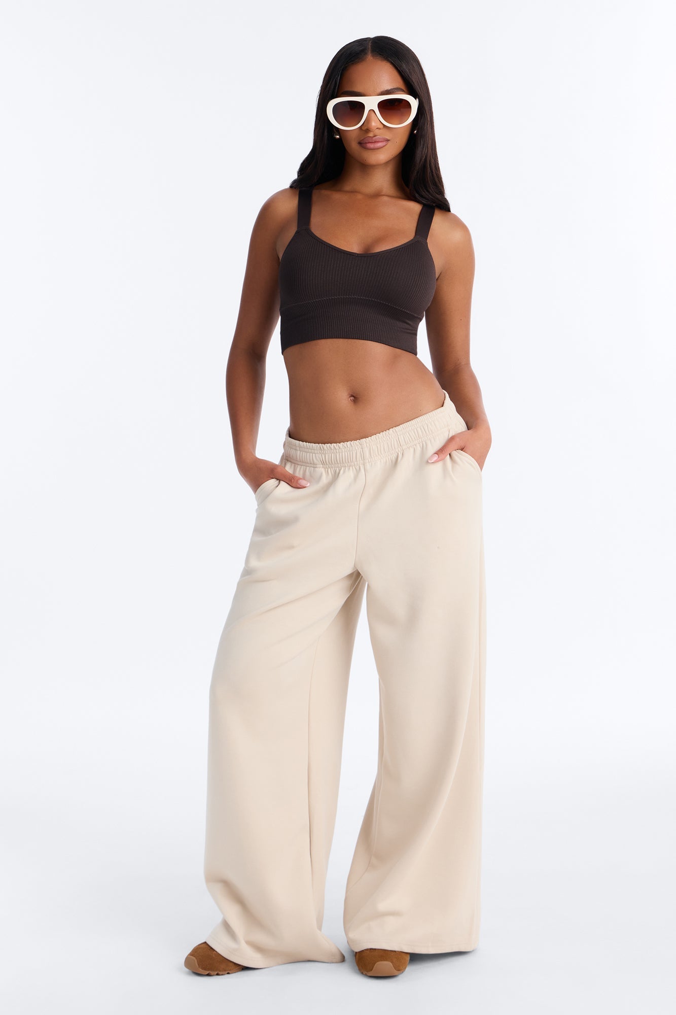 Always Seamless Comfort T-Shirt Bralette Bra - Chocolate