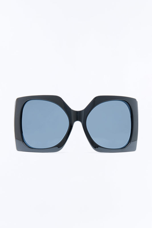 Baddie Attitude Sunglasses - Black