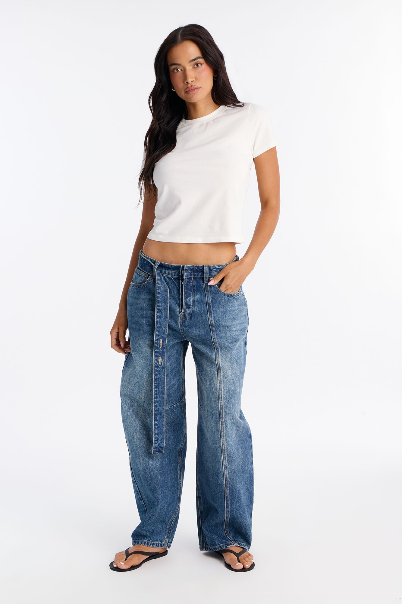 Koko Washed Short Sleeve T-Shirt - OffWhite