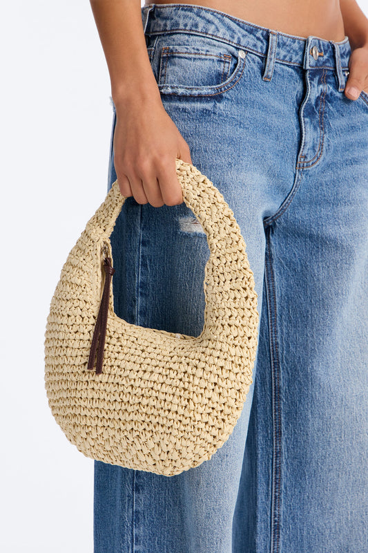 Amalfi Dreams Straw Bag - Natural