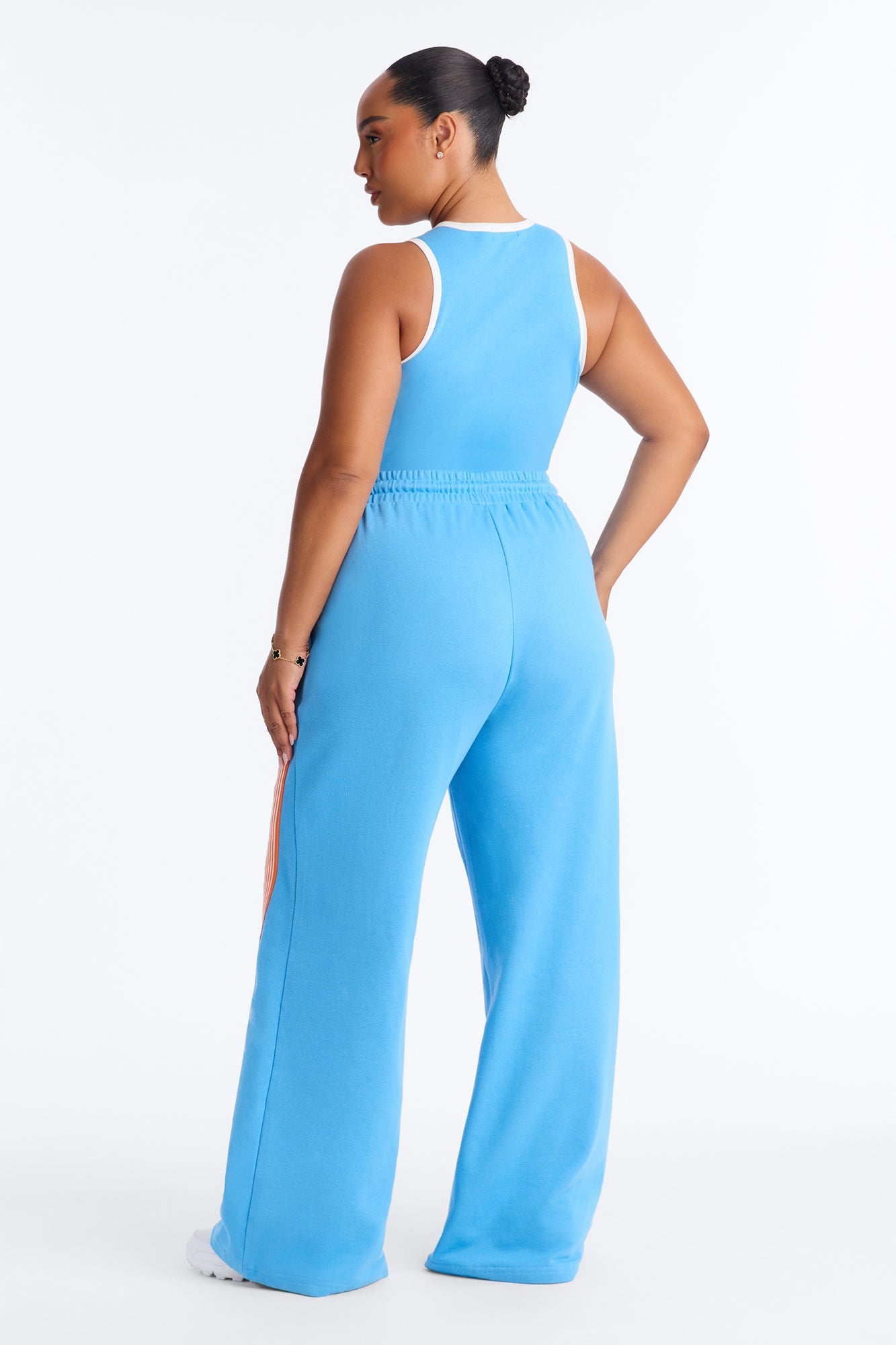 Varsity Babe Pant Set - Blue