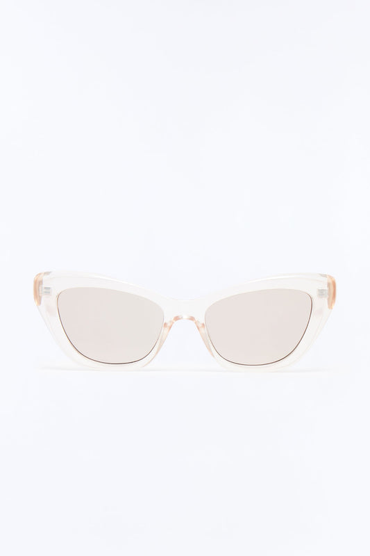 Give It One More Time Sunglasses - Nude