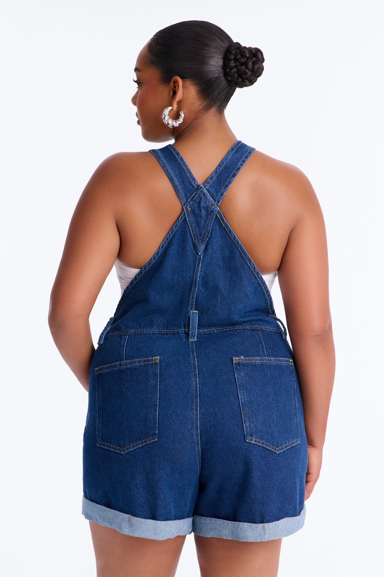 Carolina Denim Short Overall - Indigo