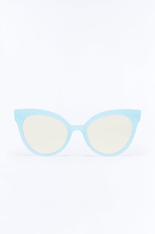 Day Dreamer Blue Light Glasses - Light Blue