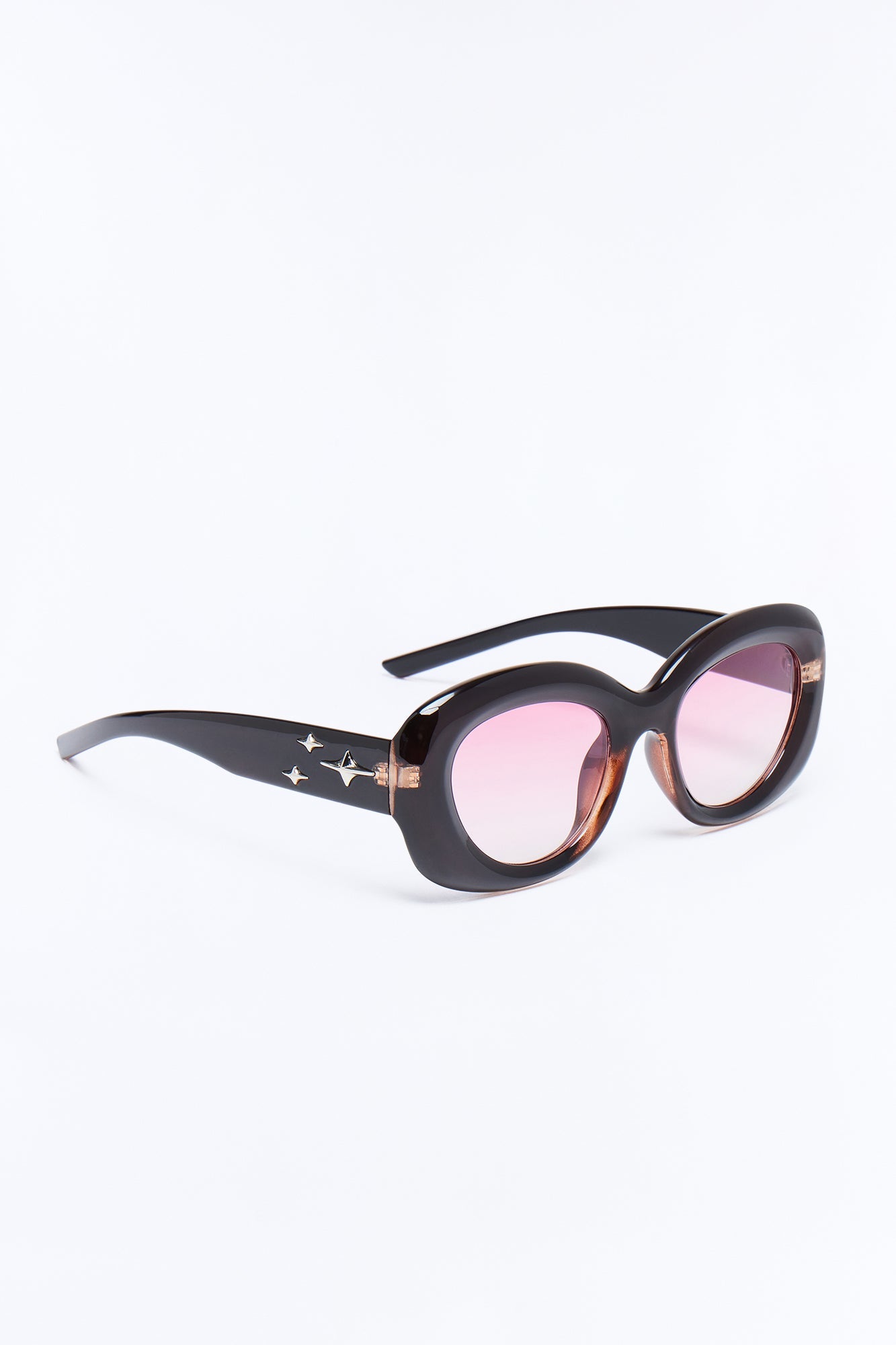 Star Bright Sunglasses - Black/Pink