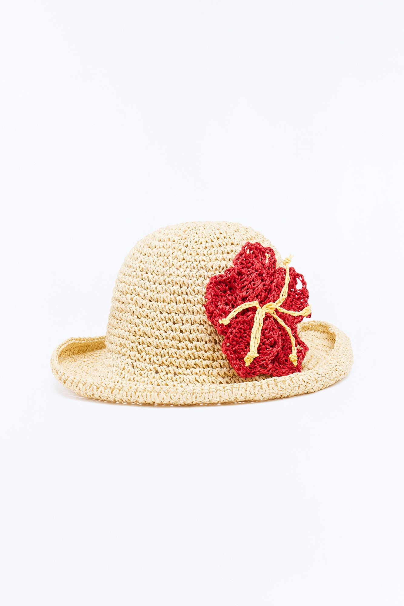 Flower In The Sand Sun Hat - Natural/Combo