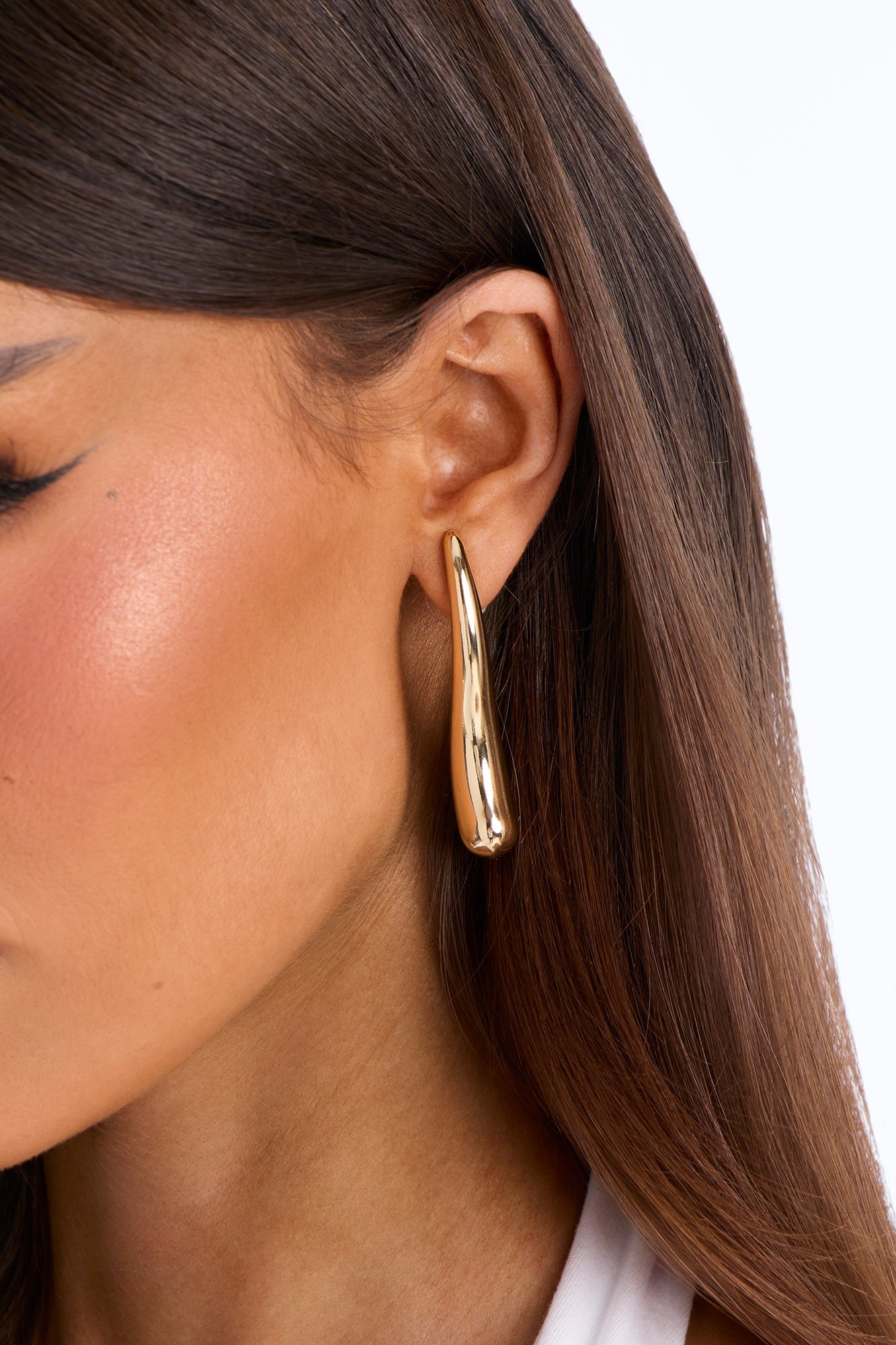 Just Go With It Earrings - Gold