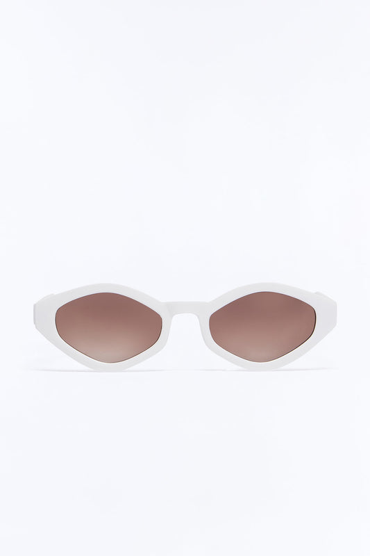 Missy Marry Sunglasses - White