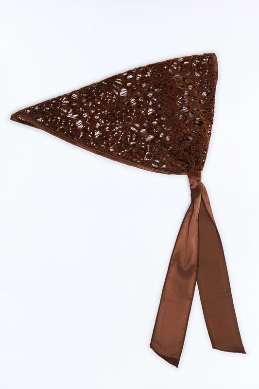 Windy Summer Days Head Wrap - Brown