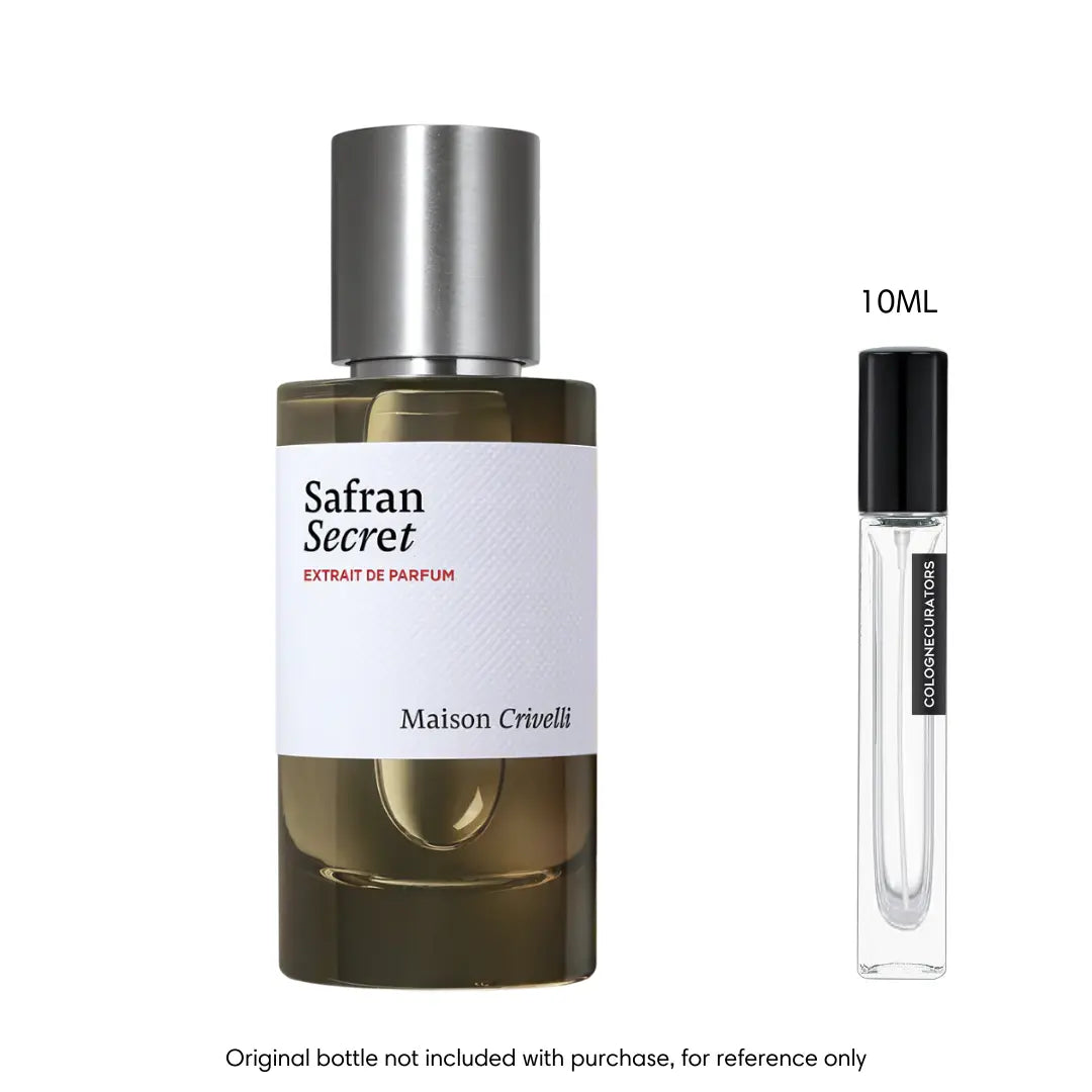 SAMPLE - Maison Crivelli Safran Secret Extrait Maison Crivelli