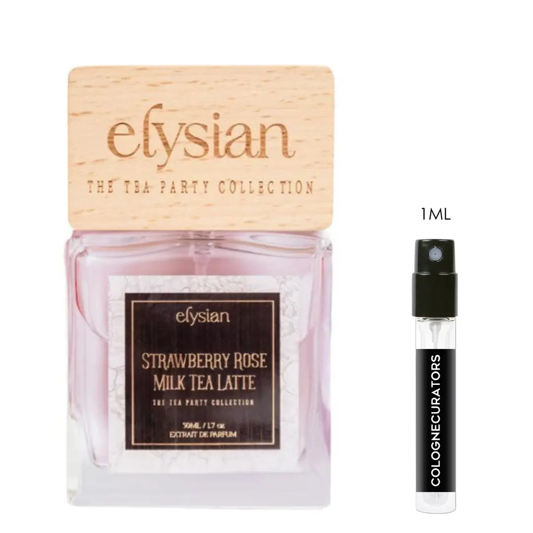 SAMPLE - Elysian Strawberry Rose Milk Tea Latte Extrait Elysian