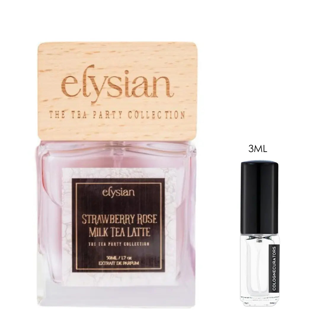 SAMPLE - Elysian Strawberry Rose Milk Tea Latte Extrait Elysian