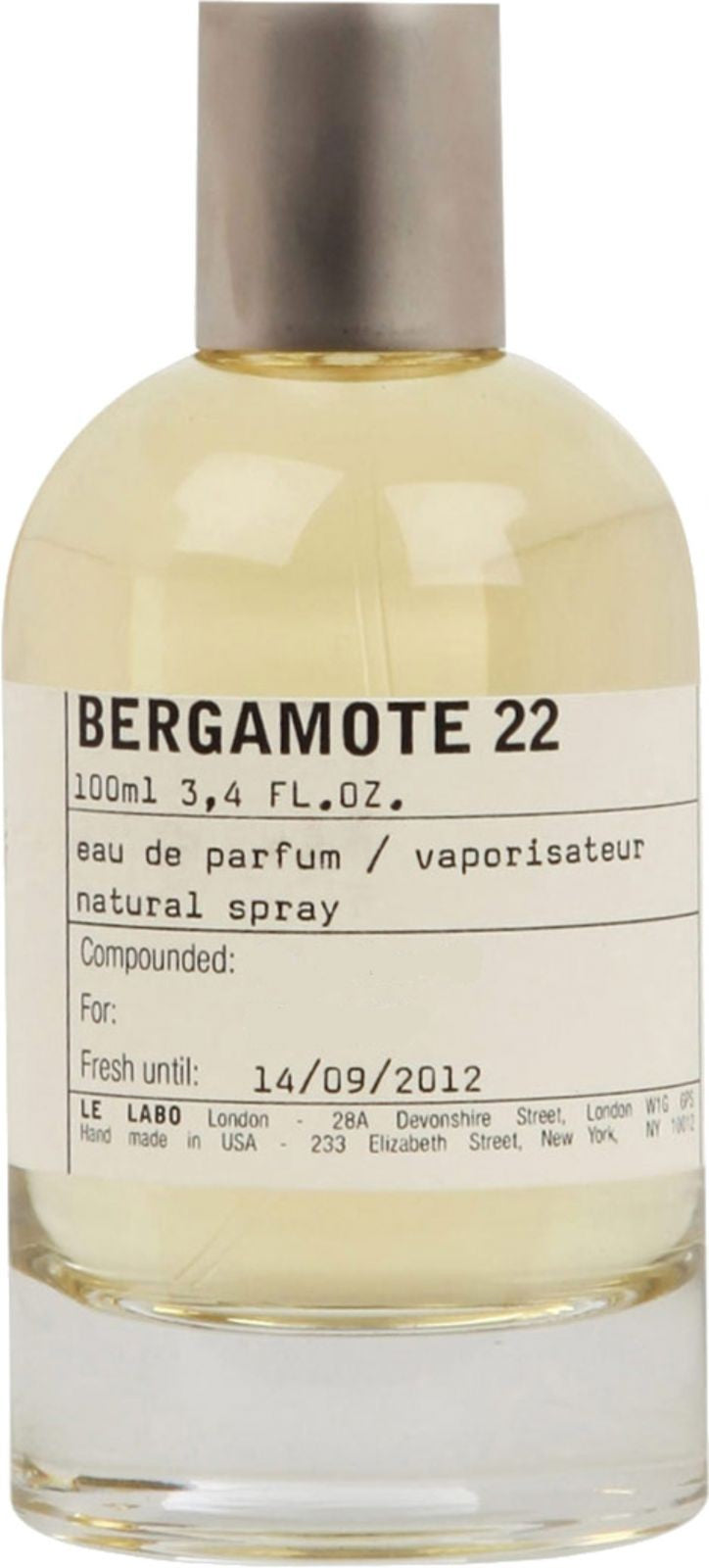 Le Labo Bergamote 22 Eau De Parfum Le Labo