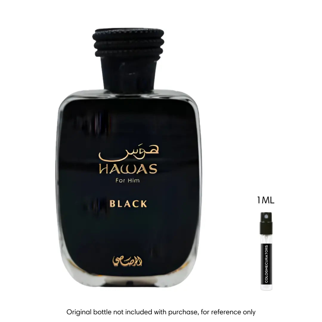 SAMPLE - Rasasi Hawas Black EDP Rasasi