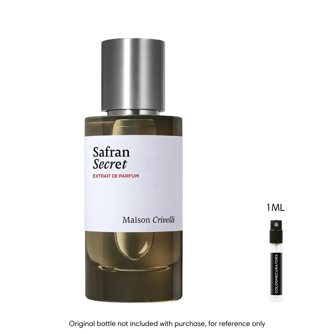 SAMPLE - Maison Crivelli Safran Secret Extrait Maison Crivelli